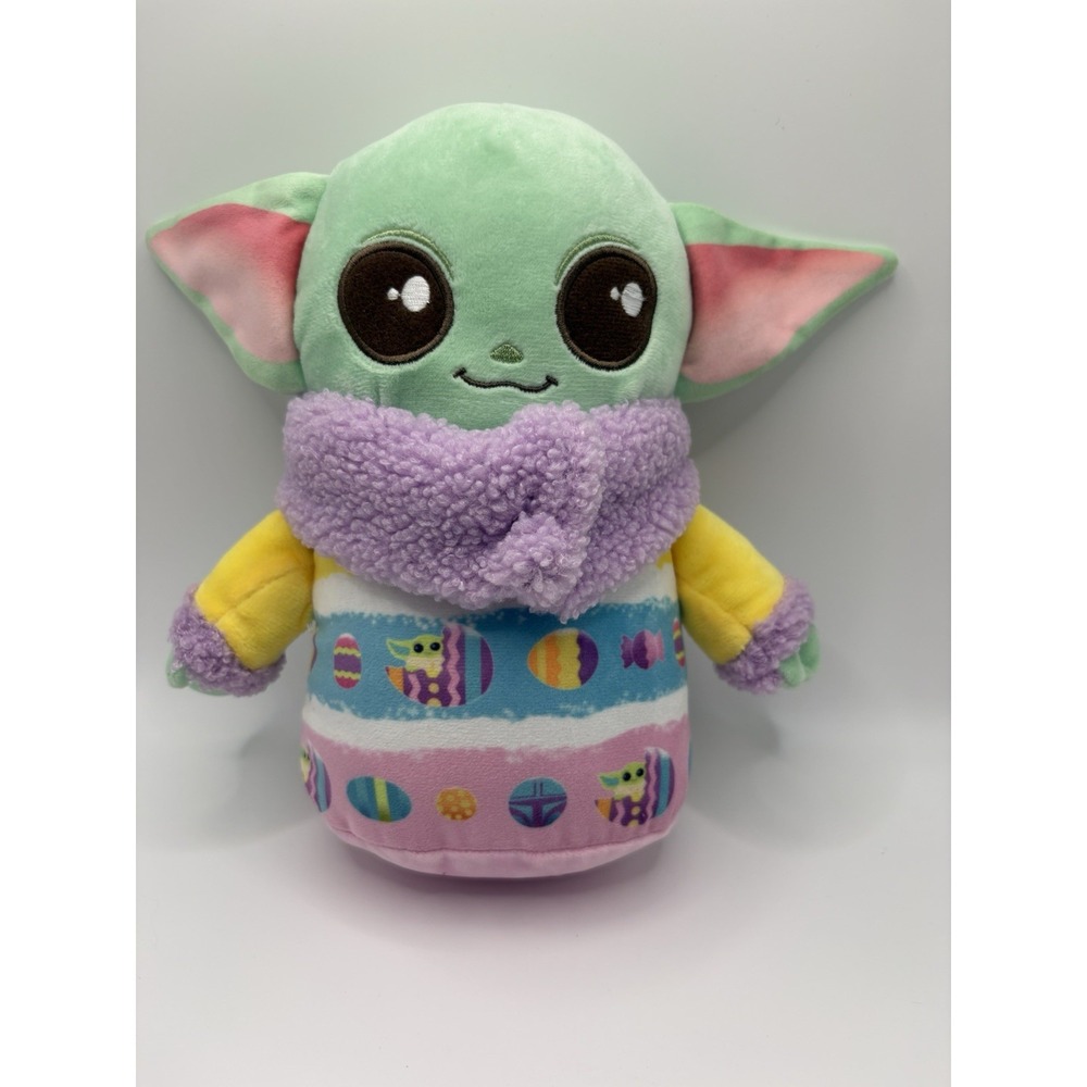 Star Wars The Mandalorian Grogu The Child Easter Plush Stuffed Toy Mattel 8in